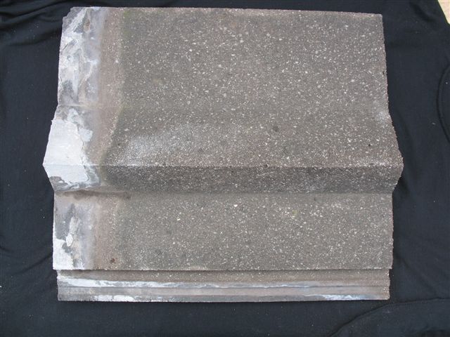 Reclaimed Mercian concrete roof tile